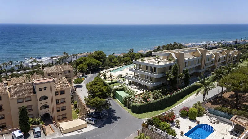 Nowe apartamenty z panoramicznym widokiem na morze w Torrenueva, Mijas