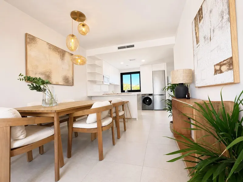 New Build Key Ready Townhouses and Semi Detached Villas in Altaona Golf Resort Murcia