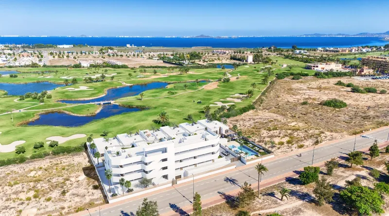 Complejo residencial de nueva construcción en Los Alcázares