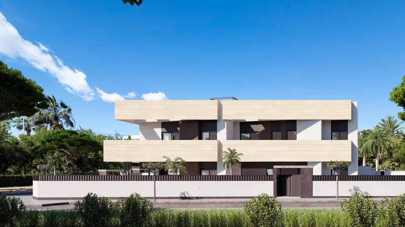 Promoción boutique de viviendas de nueva construcción con piscina privada en Pilar de la Horadada
