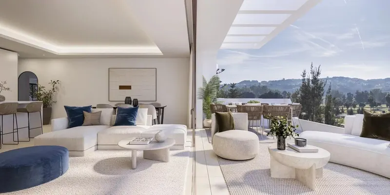 Nowoczesne apartamenty w Mijas Golf w pobliżu pola golfowego i plaż