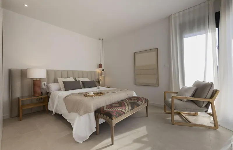 Nowe wille w Altaona Golf Resort w Murcji z prywatnym basenem i widokiem na góry