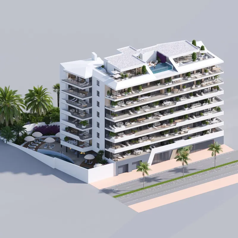 Ekskluzywne apartamenty i penthouse'y z widokiem na morze w Fuengirola