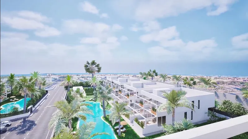Bungalows de nueva construcción en venta en Mar de Cristal, cerca de la playa