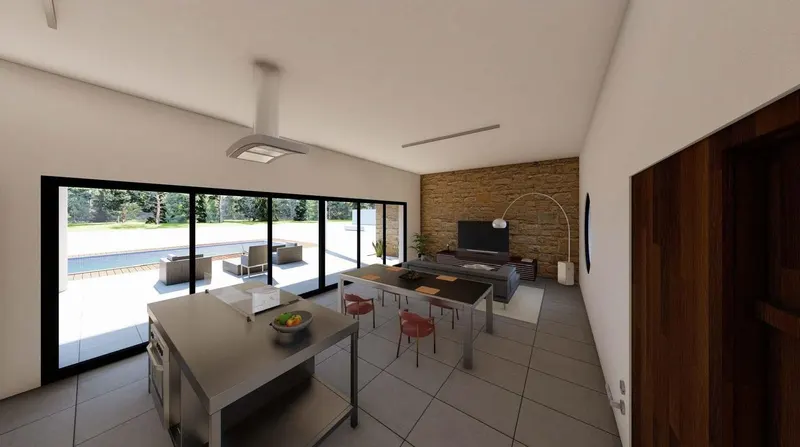 Moderna villa de nueva construcción en una gran parcela rústica cerca de Pinoso