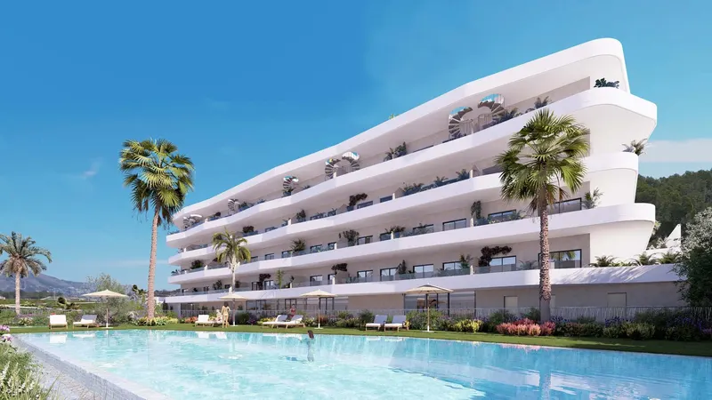 Nowo wybudowane apartamenty w La Nucía z wszystkimi udogodnieniami w pobliżu