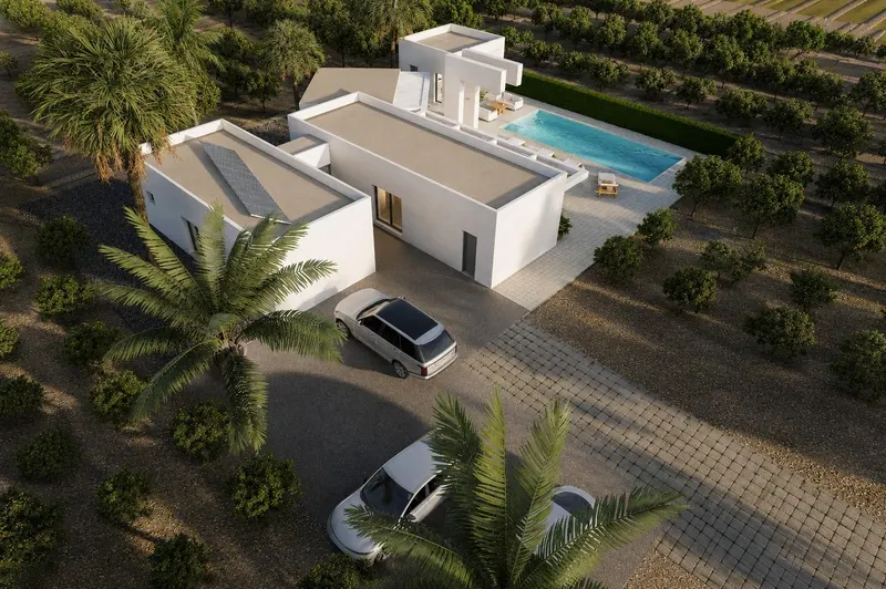 Ekskluzywne, nowo wybudowane wille w Benejuzar, na południowej Costa Blanca