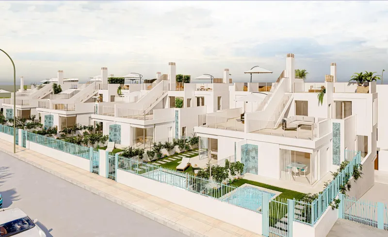 New Build Villas Near La Serena Golf and the Beach in Los Alcázares