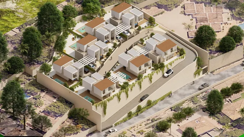 New Development of 7 Villas in La Nucía