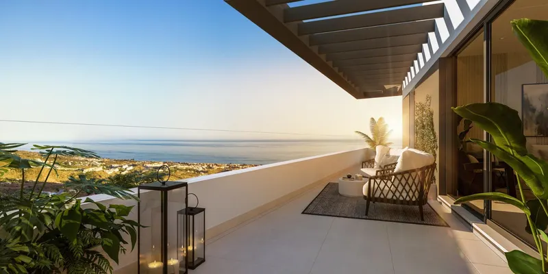 EKSKLUZYWNE DOMY Z WIDOKIEM NA MORZE NA WYBRZEŻU COSTA DEL SOL