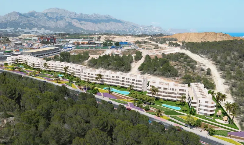 Nowe mieszkania w La Nucía – nowoczesne życie w Ciudad del Deporte niedaleko Benidormu