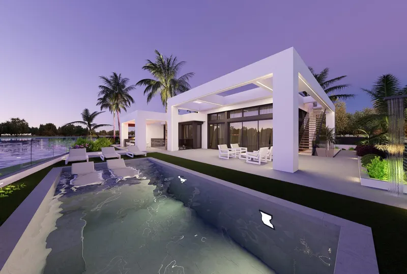 Frontline Lake Luxury Villa in Santa Rosalia Lake and Life Resort Murcia