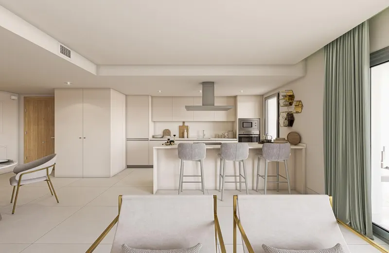 New Build Apartments with Sea Views in Bahía de las Rocas Manilva Costa del Sol