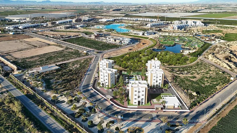 Apartamentos turísticos de nueva construcción en Santa Rosalía Lake and Life Resort Costa Cálida