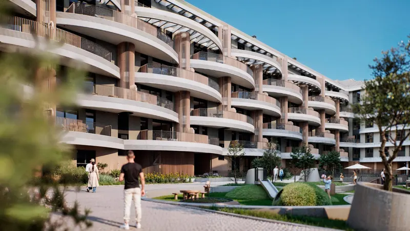 Apartamentos de nueva construcción de estilo contemporáneo en Málaga con servicios de primera calidad y diseño sostenible