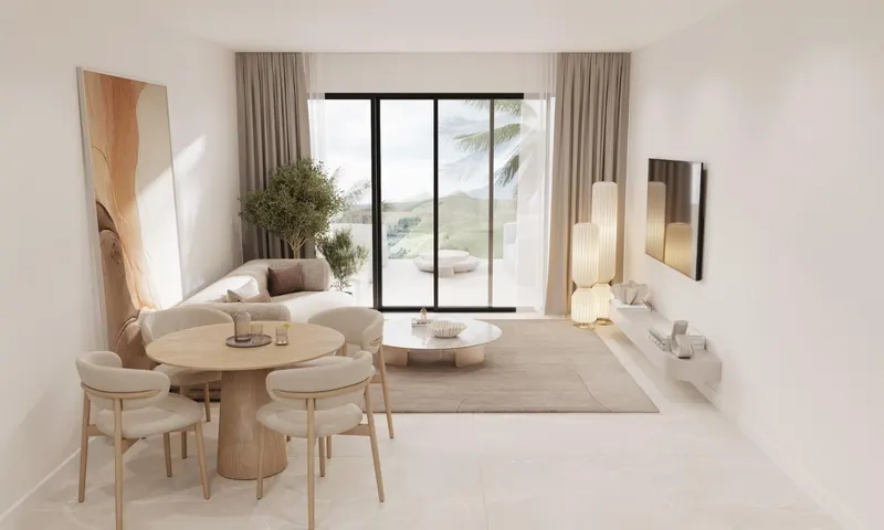 Moderno Residencial en Estepona: Amplios apartamentos con soleadas terrazas