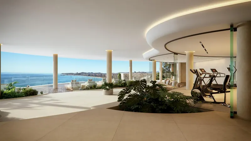 Luxury Sea View Apartments 100 m from the Beach in Carvajal, Fuengirola