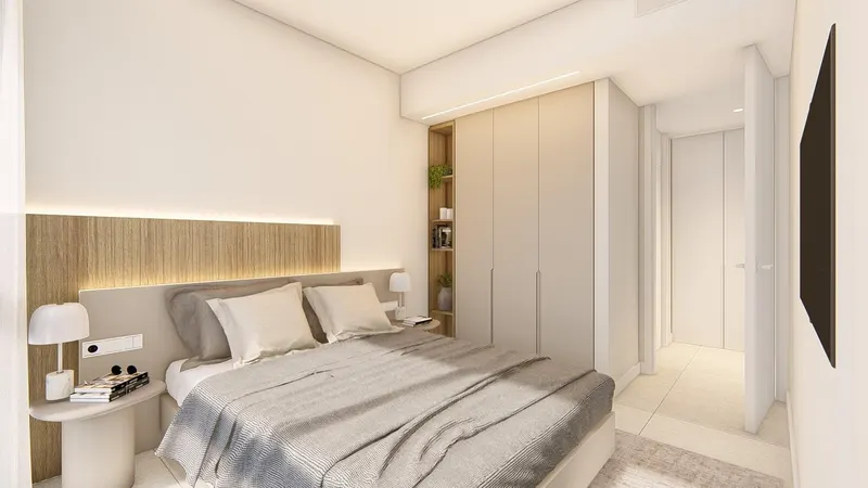 New Build Resort Apartments at La Serena Golf-Los Alcazares Near the Beach