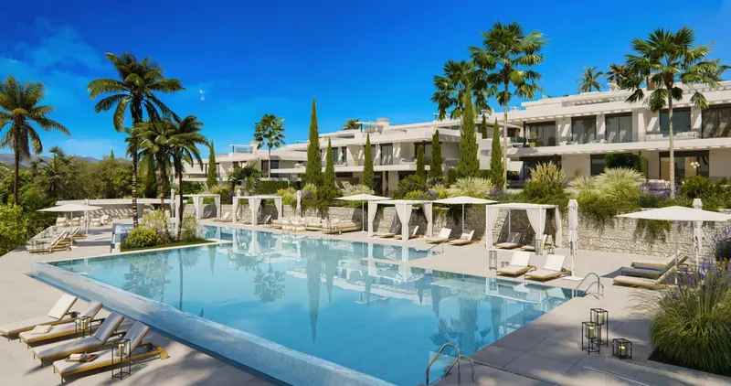 New Build Homes in Marbella East with Sea and Golf Views