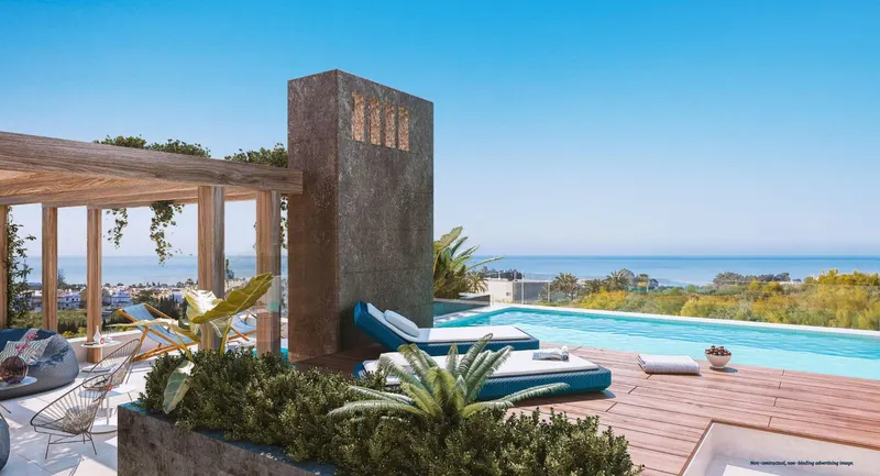 Lujosas casas adosadas de nueva construcción en Río Real, Marbella