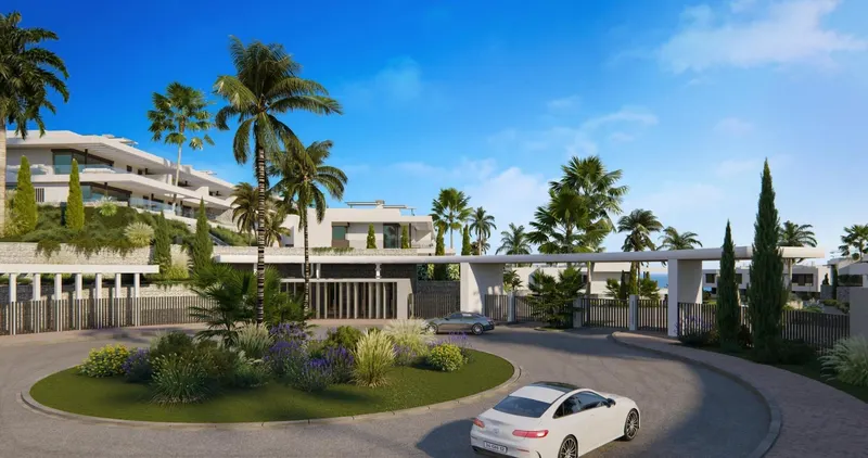 New Build Homes in Marbella East with Sea and Golf Views