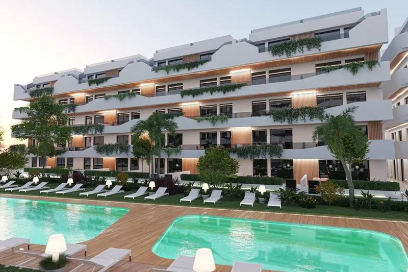 Nowe apartamenty turystyczne w Santiago de la Ribera, San Javier - zaledwie 750 m od plaży