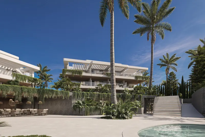 Luxury New Build Apartments in Estepona Just 400 m from the Beach