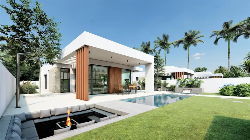 VILLAS DE OBRA NUEVA EN SAN FULGENCIO
