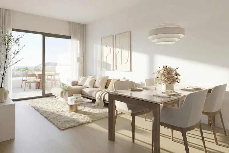 Apartamentos de nueva construcción con vistas al mar en Balcón de Finestrat, Costa Blanca
