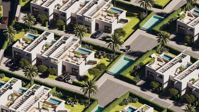 Adosados y chalés adosados de nueva construcción exclusivos en Cerrado del Águila, Mijas Costa