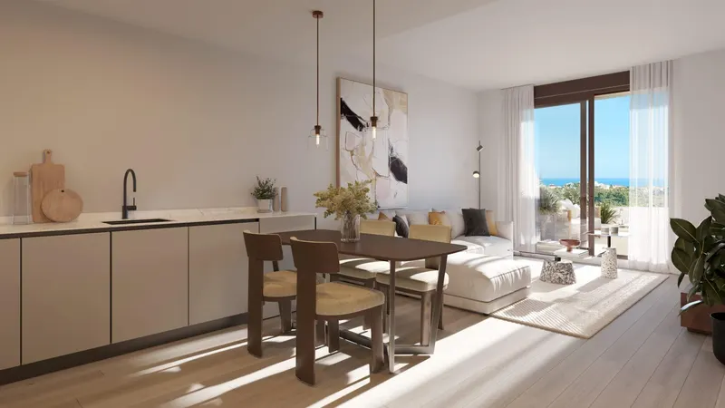 Nowe apartamenty z rozległym widokiem w Mijas Costa – Costa del Sol