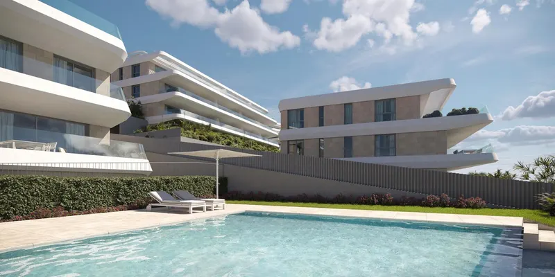 New Build Apartments with Sea Views in Selwo, Estepona