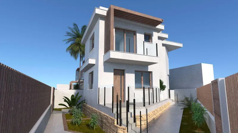 VILLA DE OBRA NUEVA EN LOS ALCAZARES