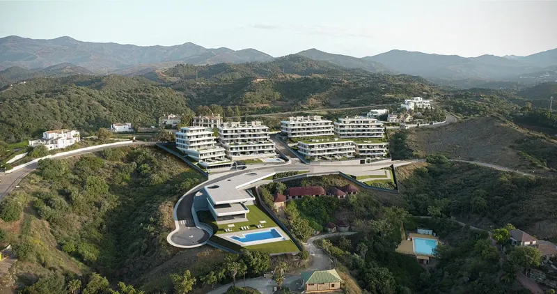 New Build Apartments with Sea Views in Selwo, Estepona