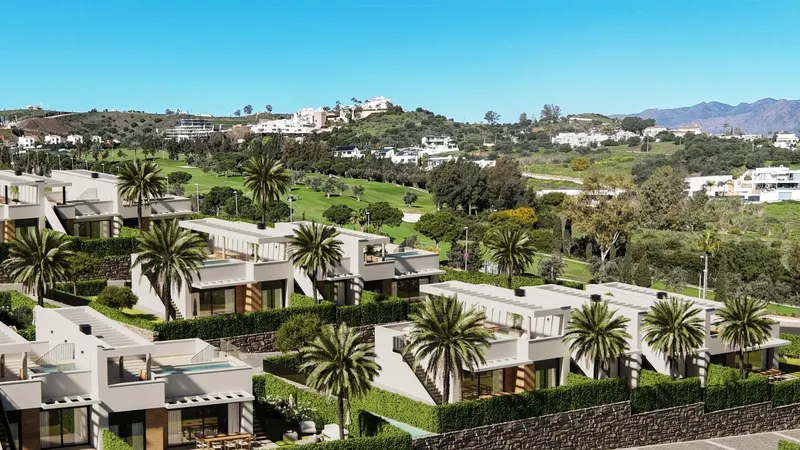 Adosados y chalés adosados de nueva construcción exclusivos en Cerrado del Águila, Mijas Costa