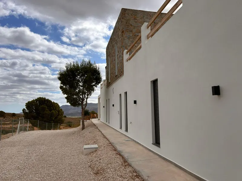 Nowe wille budowane na zamówienie w Pinoso (Alicante): przestronne domy w otoczeniu natury