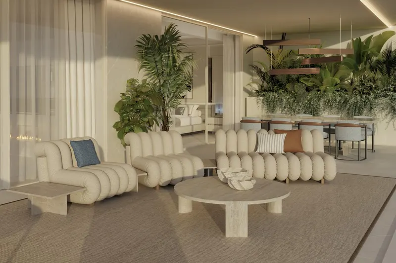 Apartamentos de lujo de nueva construcción a 100 metros de la playa en Estepona