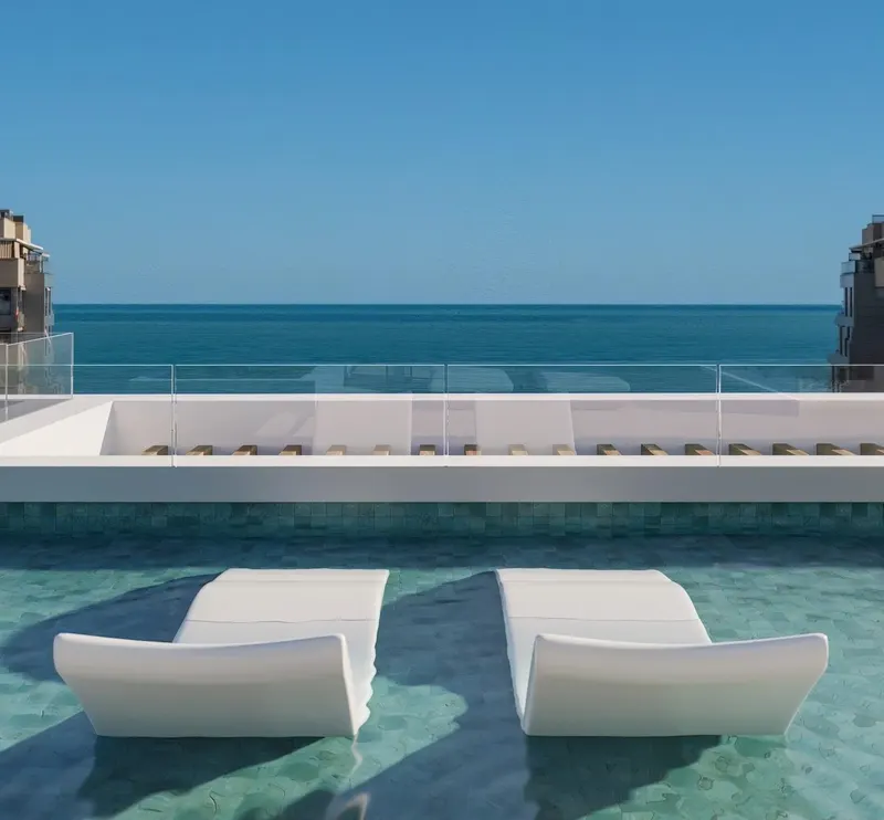 Apartamentos boutique de lujo cerca de la playa en Málaga