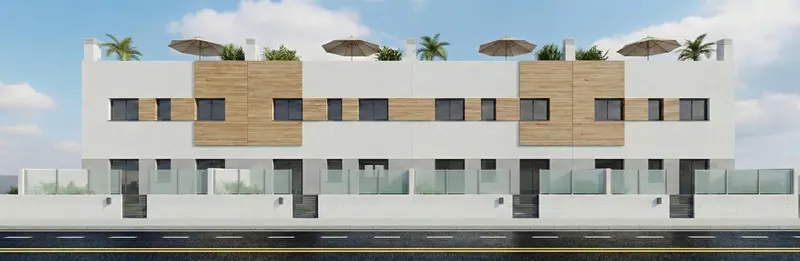 Modern Apartments and Penthouses with Solarium in San Javier Near Mar Menor