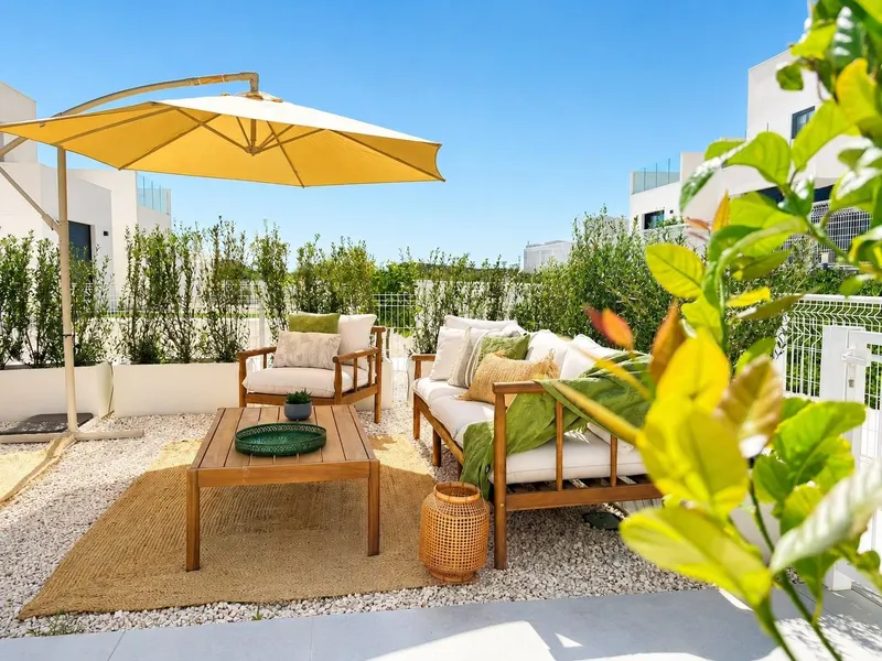New Build Key Ready Townhouses and Semi Detached Villas in Altaona Golf Resort Murcia
