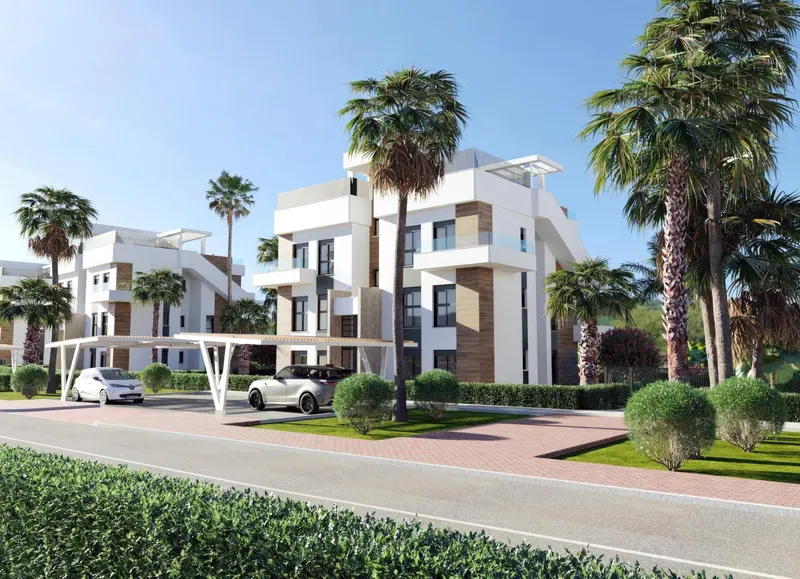 Apartamentos de Obra Nueva en Hacienda del Álamo Golf Resort, Murcia