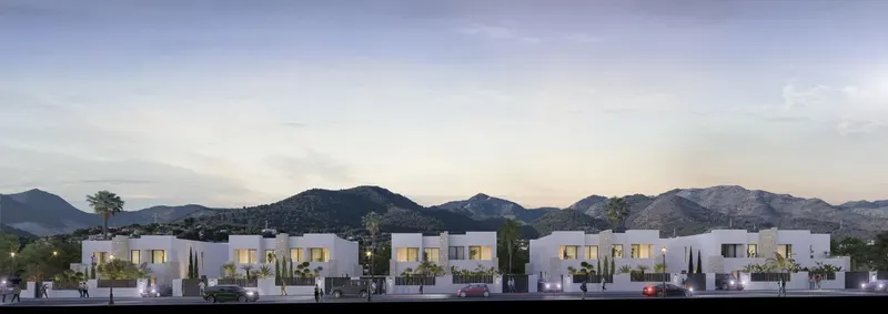 Nowoczesne wille bliźniacze z prywatnym basenem w Alhaurin de la Torre, Malaga
