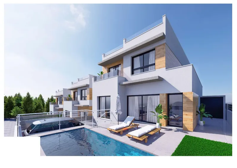 Lujosos chalets adosados de nueva construcción en Benijófar, Costa Blanca