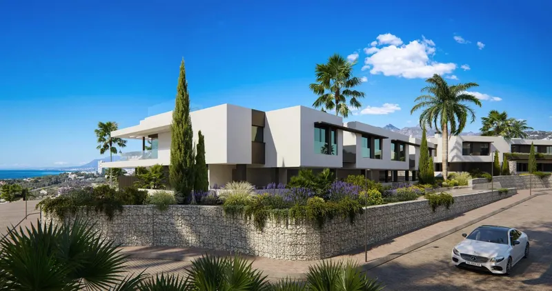 New Build Homes in Marbella East with Sea and Golf Views