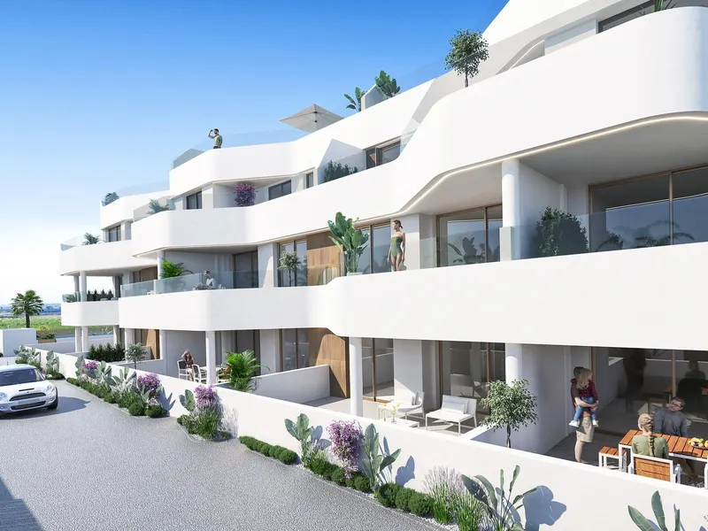 Complejo residencial de nueva construcción en Los Alcázares