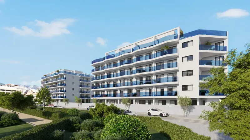Modernos apartamentos de un dormitorio en Mijas Costa
