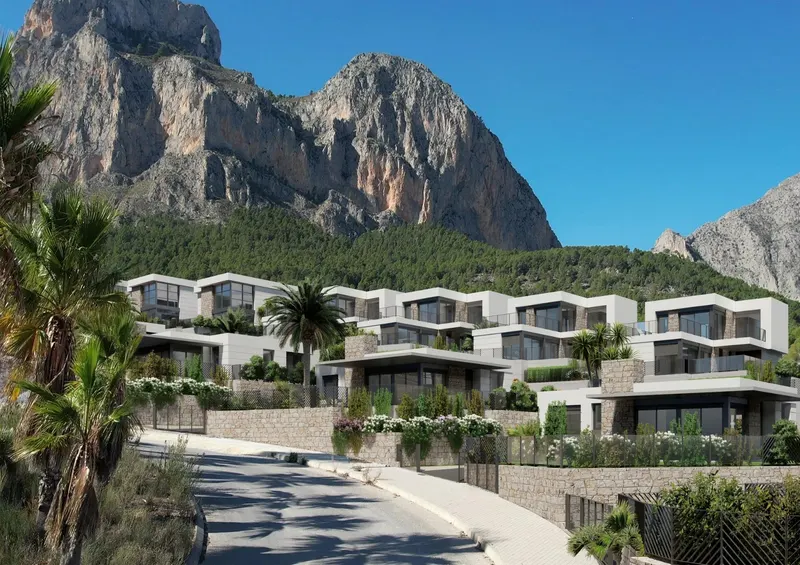Chalets de Nueva Construcción en Polop, Alicante