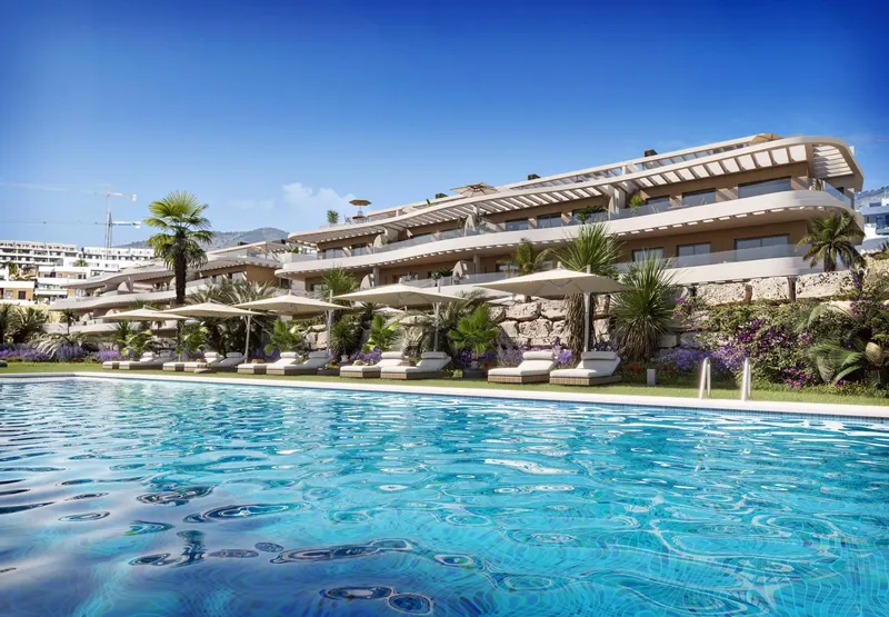 Apartamentos y villas de lujo de nueva construcción con vistas panorámicas al mar en Finestrat