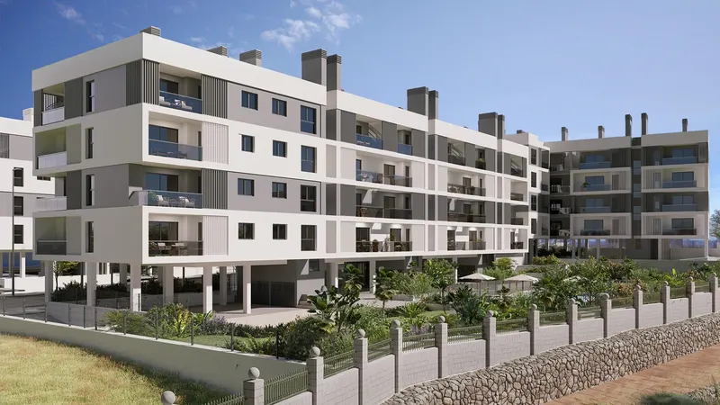 New Construction Residential Development in San Agustín, Alicante, with Stunning City Views
