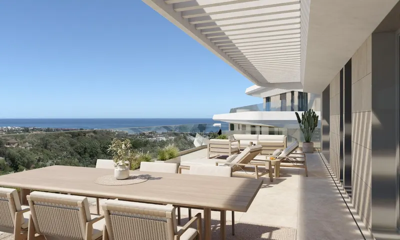 New Build Apartments with Sea Views in Selwo, Estepona